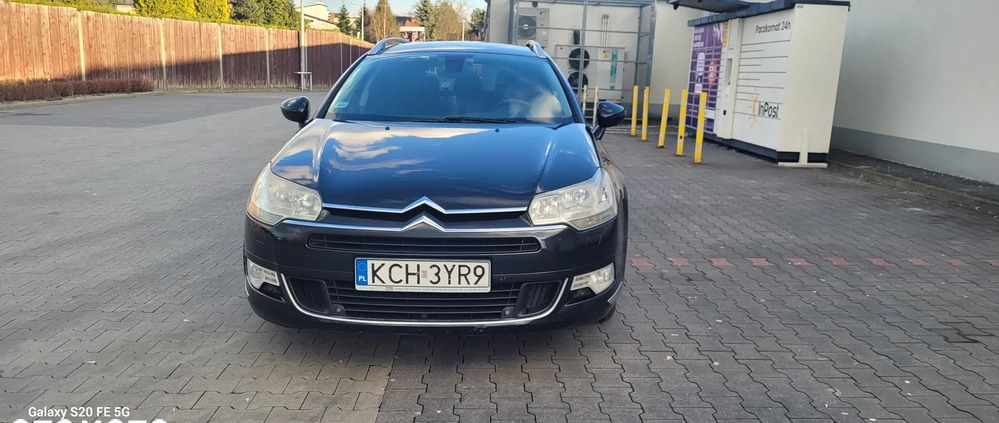 Citroen C5 cena 14500 przebieg: 309300, rok produkcji 2009 z Kościan małe 277